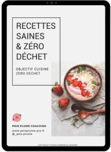 ebook de recettes saines équilibrées zéro déchet et gourmandes pour toute la famille